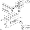 Joint de serrage rapide, N10, 90°, acier galvanisé