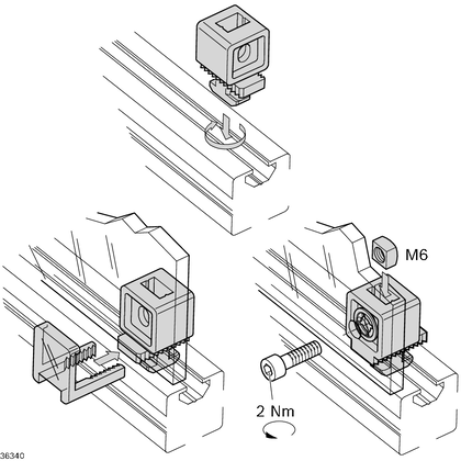 Variofix block 10,variofix,grey