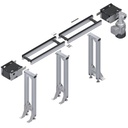 Foundation bracket 160x90x42x4