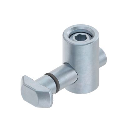 Quick connector, N10, 90°, acier galvanisé