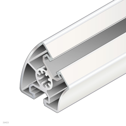 [3842557955] Profilé 45x45G, L=6070mm, paquet de 20